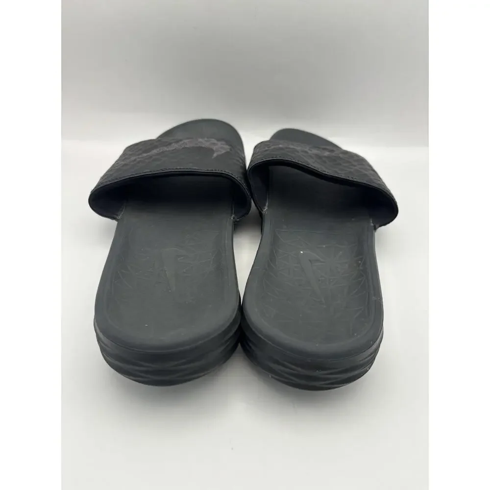 Nike Benassi Solarsoft 2 Black Slides Men Size 9